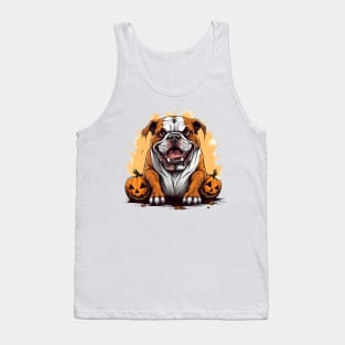 Halloween Bulldog #6 Tank Top